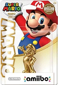 Amiibo Super Mario - Mario Gold en boîte - Wii U
