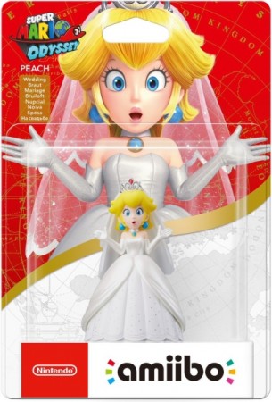 Amiibo Super Mario Odyssey - Peach Mariage en boîte - Switch