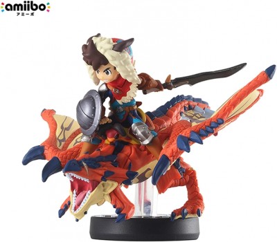 Amiibo Monster Hunter Stories - One-Eyed Liolaeus & Rider Boy (import japonais) - 3DS