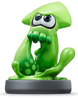 Amiibo Splatoon - Calamar Inkling Vert - Wii U