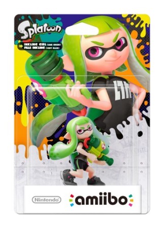 Amiibo Splatoon - Fille Inkling Vert en boîte  - Wii U