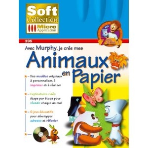 Avec murphy je cree mes animaux en papier - Jeux PC
