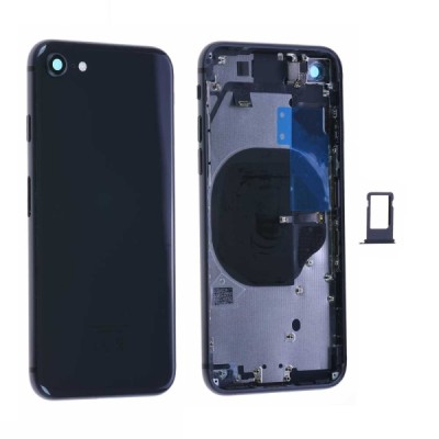 Vitre arrière complet iPhone 8 noir - Multimedia