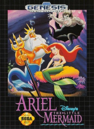 Ariel: The Little Mermaid (import USA)  - Megadrive