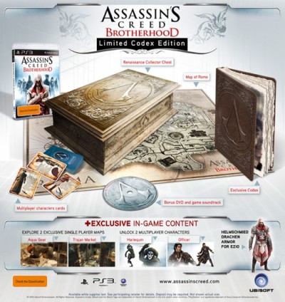 Assassin's Creed : Brotherhood - Edition codex - Playstation 3