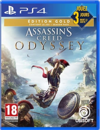 Assassin’s Creed Odyssey - Édition Gold - Playstation 4 