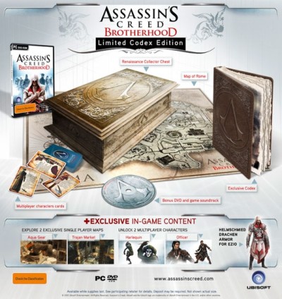Assassin's Creed : Brotherhood - Edition codex - Jeux PC