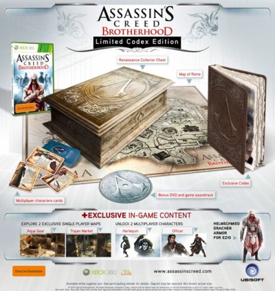 Assassin's Creed : Brotherhood - Edition codex - Xbox 360