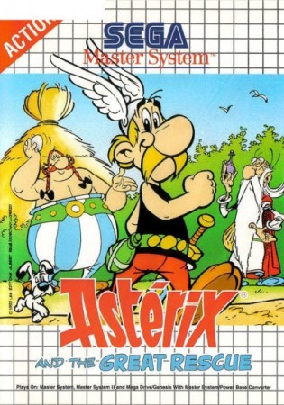 Asterix and the Great Rescue en boîte - Master System