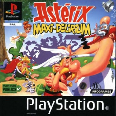 Asterix Maxi-Delirium sous blister - Playstation One