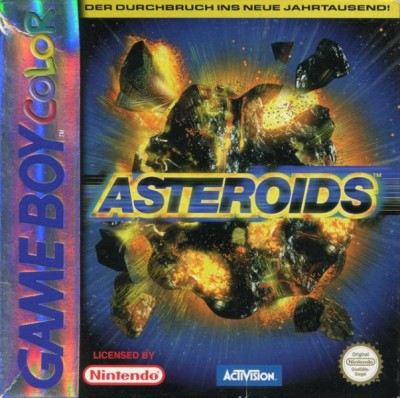 Asteroids en boîte - Game Boy