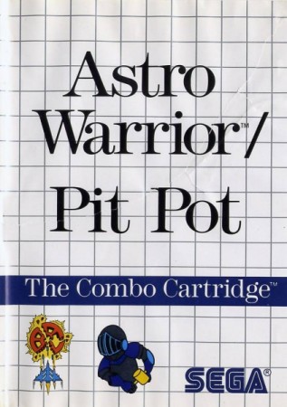 Astro Warrior et Pit Pot (En Boîte) - Master System