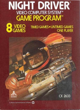 Night Driver en boîte - Atari 2600