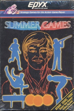 Summer Games en boîte - Atari 2600