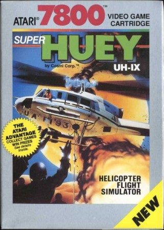 Super Huey UH-IX en boîte - Atari 7800