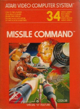 Missile Command en boite - Atari 2600