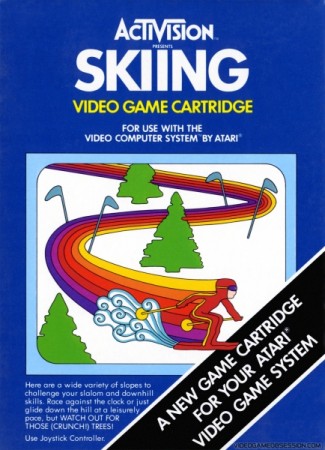 Skiing en boite - Atari 2600