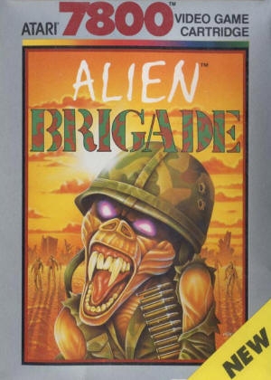 Alien Brigade en boîte sous blister - Atari 7800