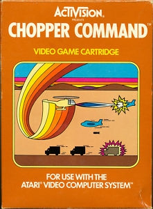 Chopper Command en boîte - Atari 2600