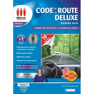 Auto ecole deluxe 2009 - Jeux PC