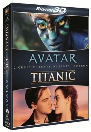 Avatar 3D et Titanic 3D - BluRay