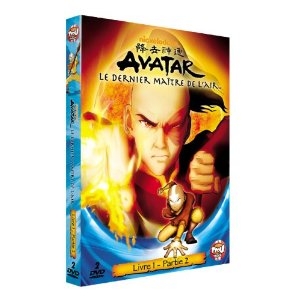 Avatar le dernier maitre de l'air - livre 1 - partie 2 - DVD