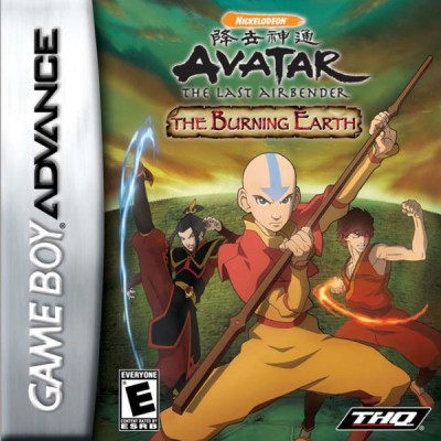 Avatar: The Last Airbender - The Burning Earth (import USA) - Game Boy Advance