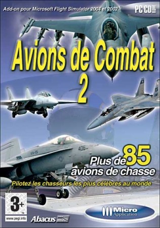 Avions de combat 2 add on pour flight simulator - Jeux PC
