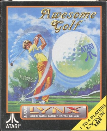 Awesome Golfen boîte - Atari Lynx