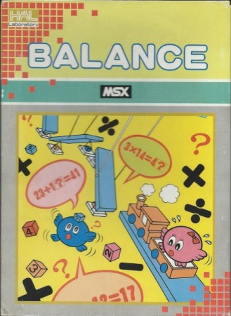 Balance MSX (import USA) - Divers rétro