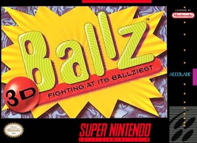 Ballz 3D (import USA) en boîte - Super Nintendo