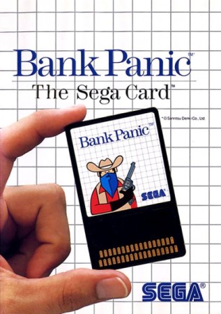 Bank Panic (Sega Card) en boîte - Master System