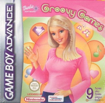 Barbie : Groovy Games - Game Boy Advance