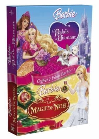 Barbie et la magie noel et Barbie et le palais diamant - DVD
