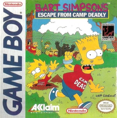 Bart Simpson's Escape From Camp Deadly - Game Boy