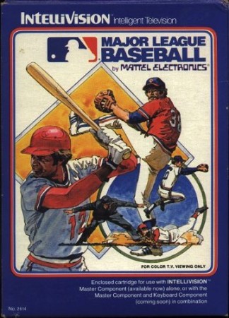 Major League Baseball en boîte  - Mattel Intellivision