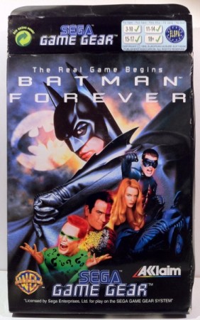 Batman Forever en boîte - Game Gear