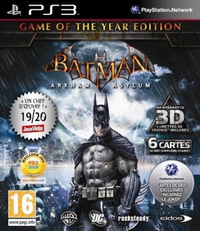 Batman : Arkham Asylum - Game of the Year - Playstation 3