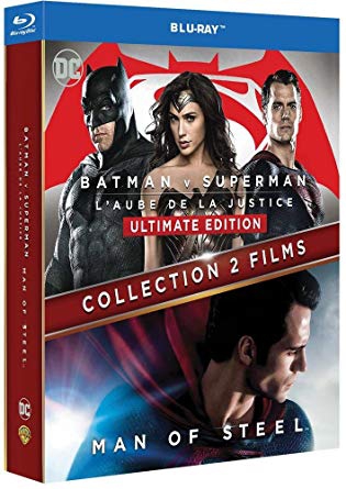 Batman V Superman : L'aube De La Justice et Man of Steel - BluRay