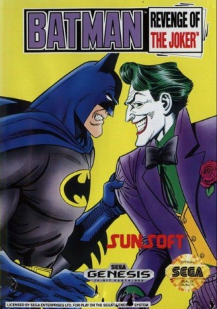 Batman: Revenge of the Joker (import USA) en boîte  - Megadrive