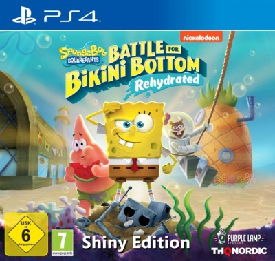 Spongebob Squarepants: Battle For Bikini Bottom - Rehydrated - Shiny Edition - Playstation 4 