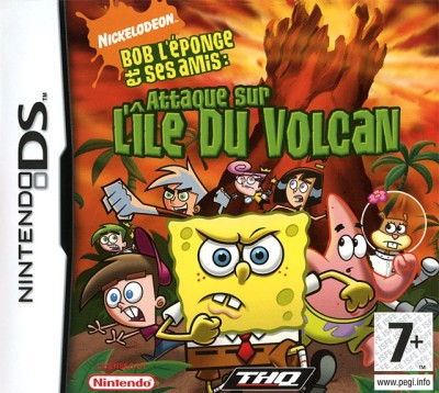 Bob l'Eponge : L' Attaque sur l' Ile Volcan - DS