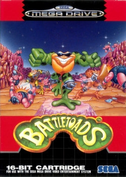 Battletoads en boîte - Megadrive