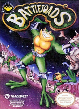 Battletoads en boîte - NES
