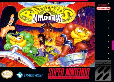 Battletoads in Battlemaniacs (import USA) - Super Nintendo
