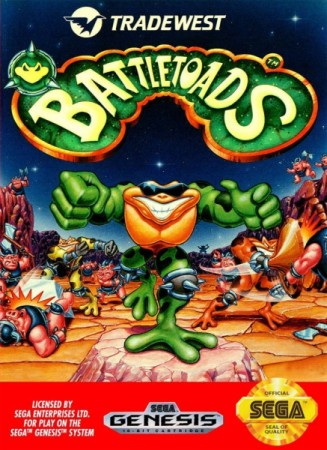 Battletoads (import USA)  - Megadrive