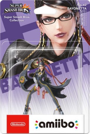 Amiibo Bayonetta Joueur 2 (N°62) - Super Smash Bros en boîte - Wii U