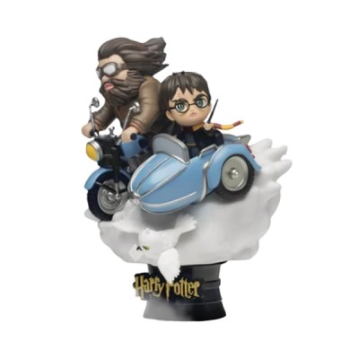 Figurine Harry Potter diorama PVC D-Stage Hagrid & Harry Standard Version 15 cm - Figurine