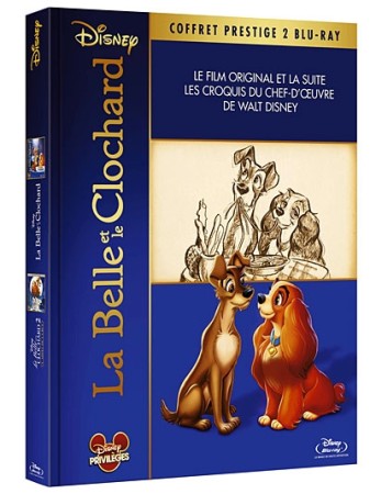 La Belle et le Clochard 1 & 2 Édition Prestige - BluRay