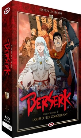Berserk L'age D'or Partie I : L'oeuf Du Roi Conquérant - Édition Collector - BluRay